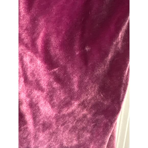 Cinq à Sept Burgundy Velvet Ryder Cocktail Mini Dress Size 0 - Picture 8 of 12